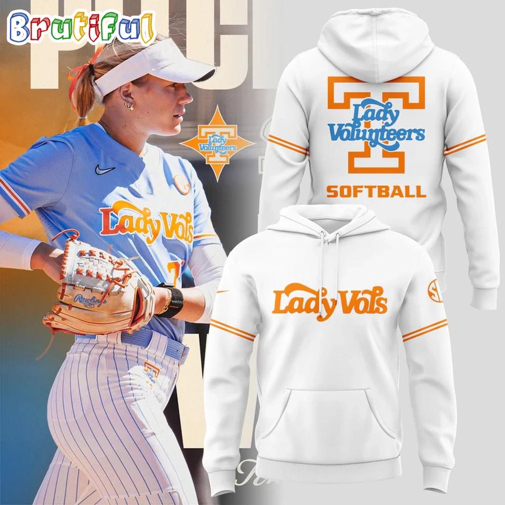Tennessee Lady Vols 2025 NCAA Softball Women's College World Series Logo Team Hoodie Shirt