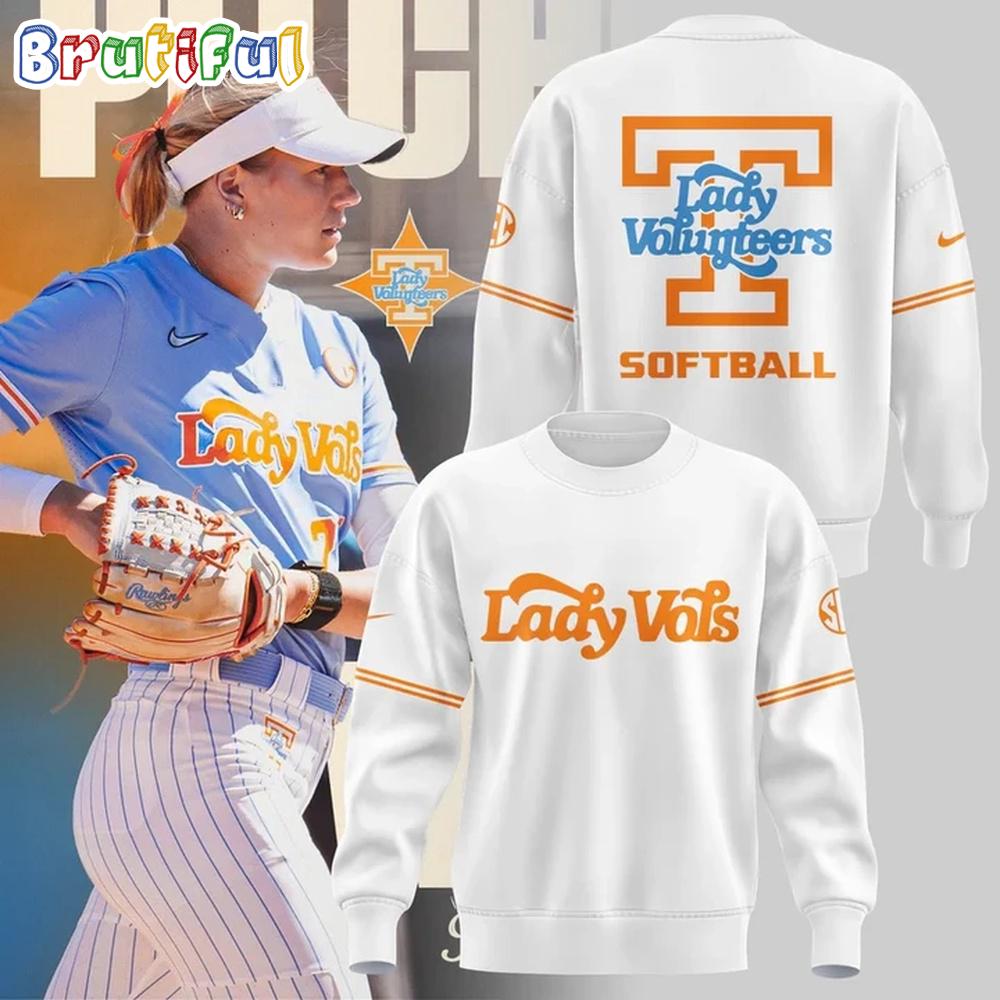 Tennessee Lady Vols 2025 NCAA Softball Women's College World Series Logo Team Sweatshirt