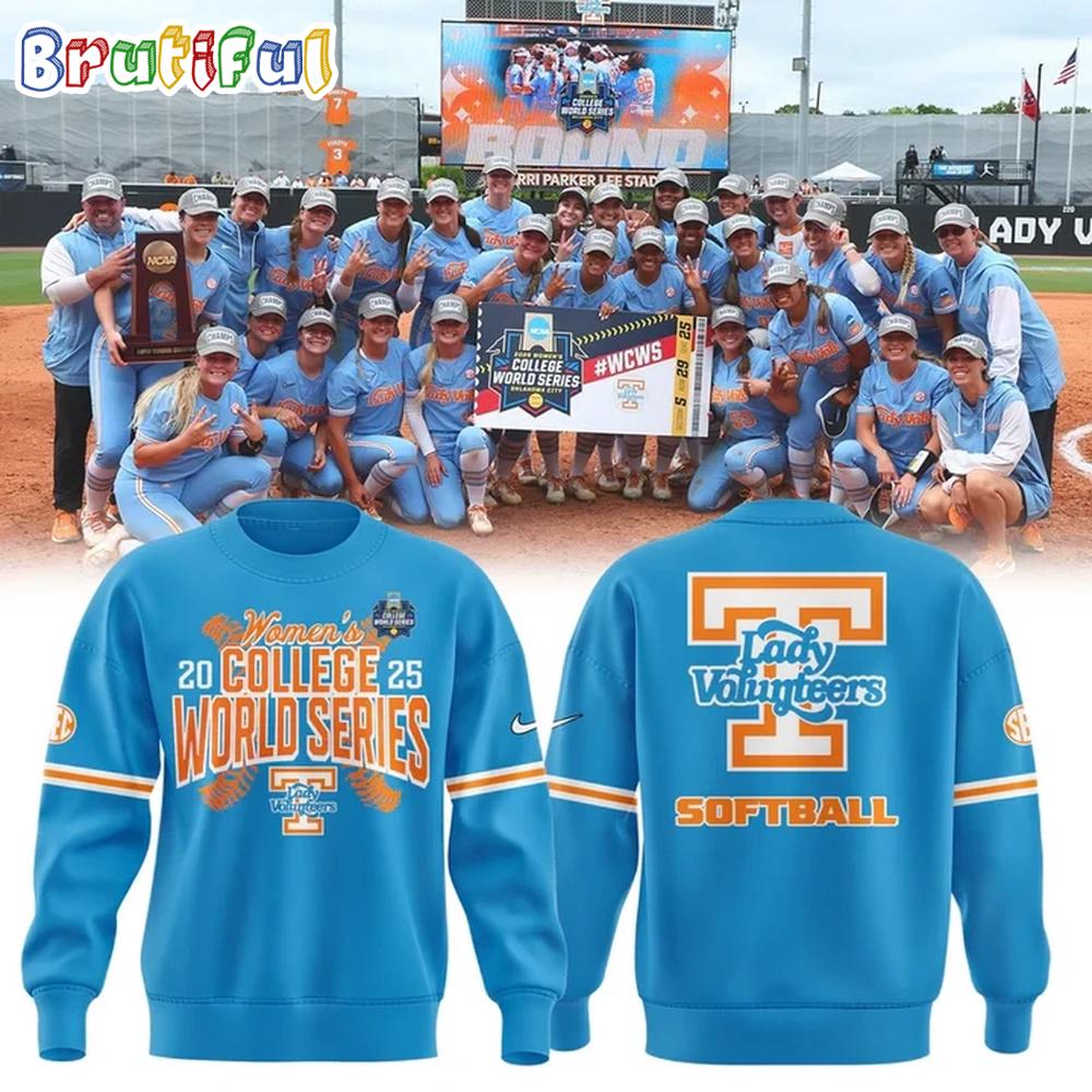 Tennessee Lady Vols 2025 NCAA Softball Women's College World Series Sweatshirt