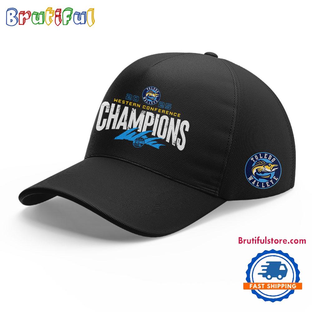 Toledo Walleye 2025 ECHL Western Conference Champions Cap