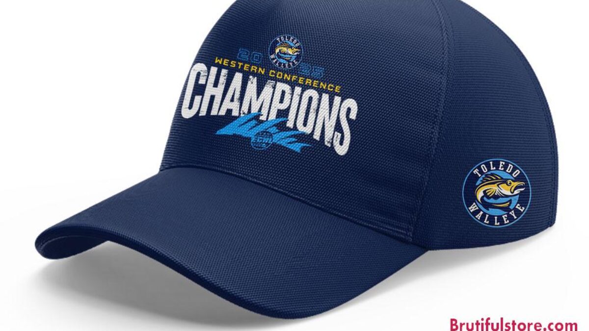 Toledo Walleye 2025 ECHL Western Conference Champions New Design