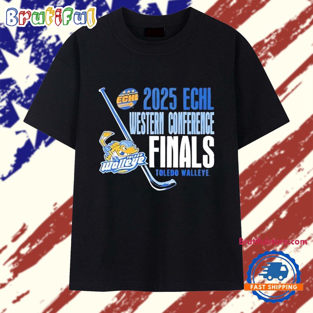 Toledo Walleye Landry 2025 Echl Western Conference Finals T Shirt