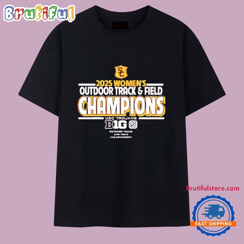 USC Trojans 2025 Women’s Track & Field Champions T Shirt