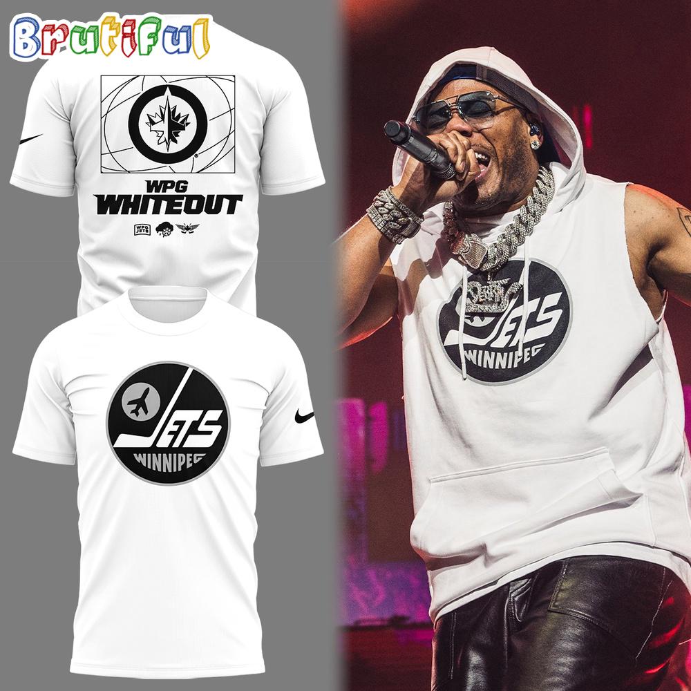 Winnipeg Jets Hockey Limited The White Out Party 2025 T Shirt