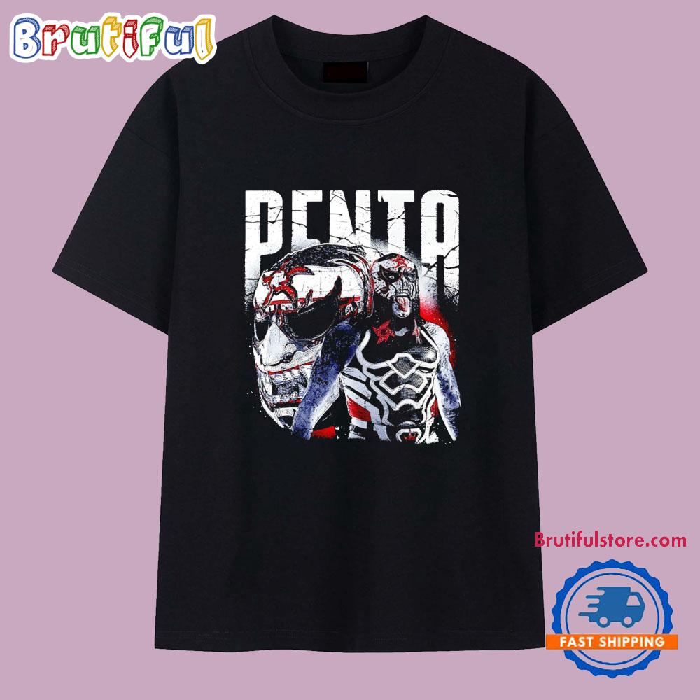 WWE Penta Mask Graphic T Shirt