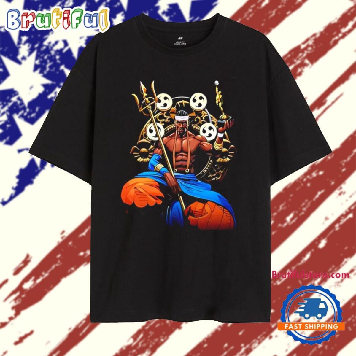 Aini Road Shai One Piece Parody OKC Thunder NBA Basketball T Shirt
