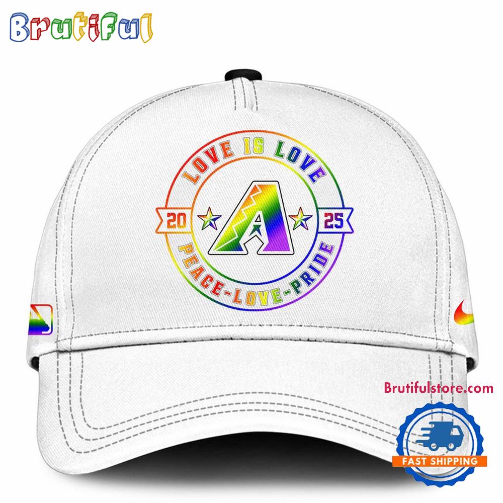 Arizona Diamondbacks 2025 Happy Pride Month Limited Edition Baseball Cap