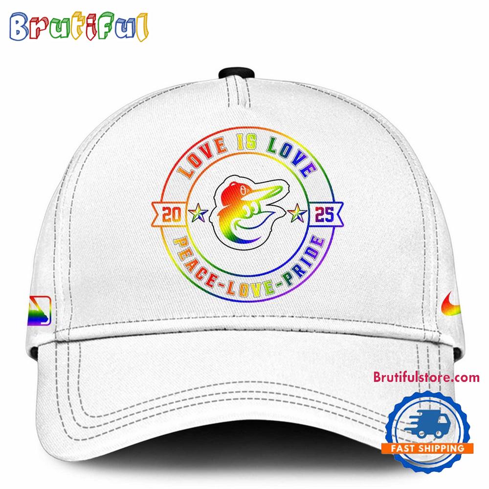 Baltimore Orioles 2025 Happy Pride Month Limited Edition Baseball Cap