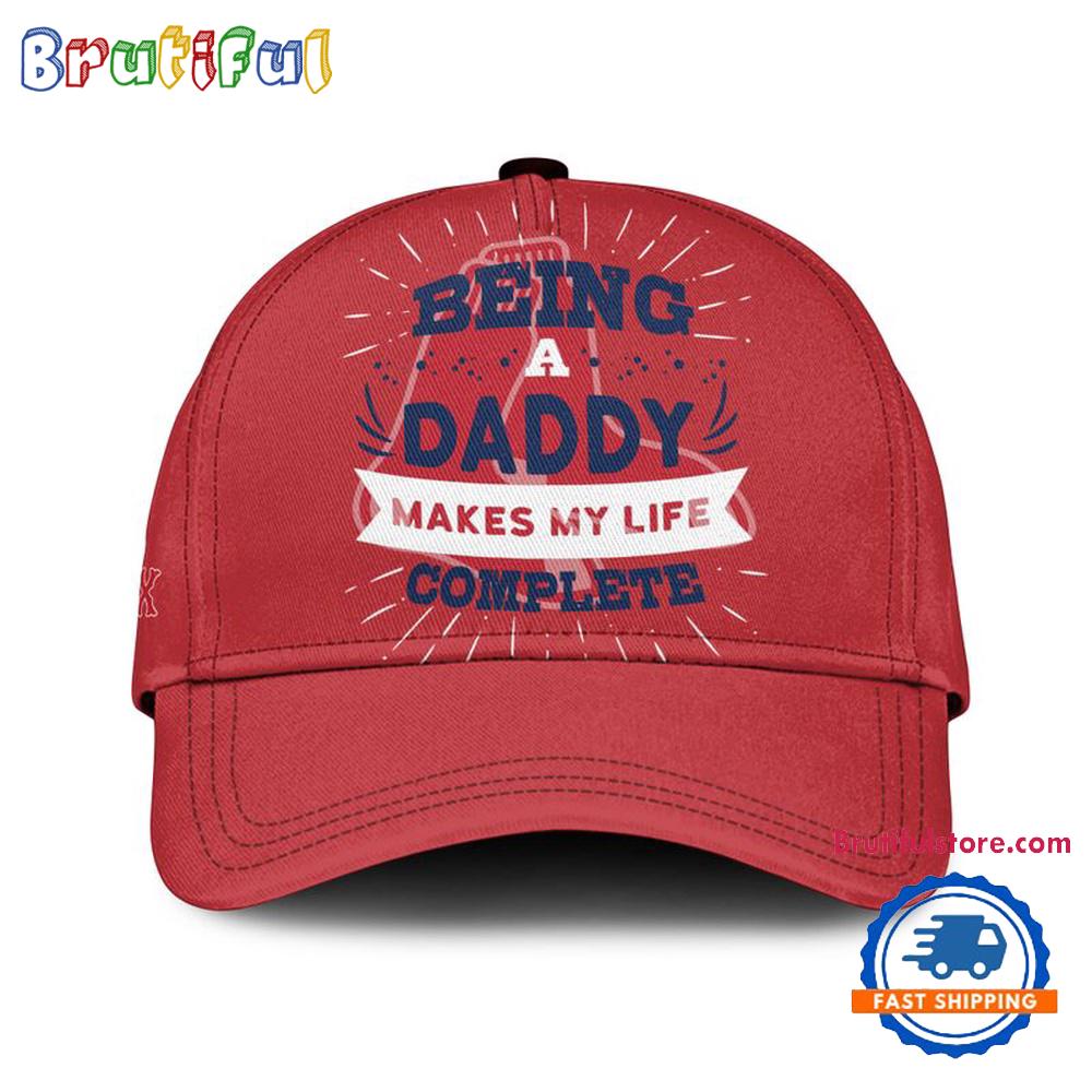 Boston Red Sox Being A Daddy Best Father's Day Gift Classic Cap