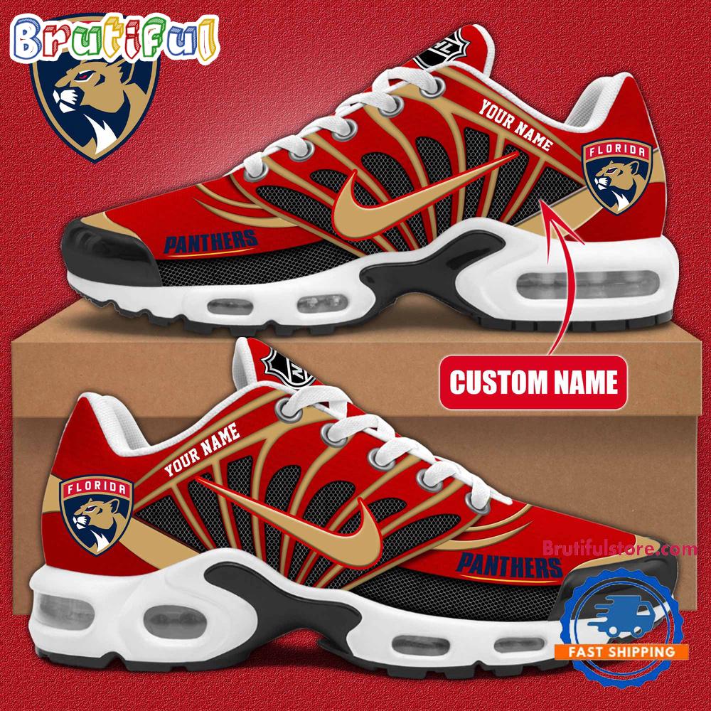 Florida Panthers Champion NHL Stanley Cup 2025 Air Max Plus Shoes