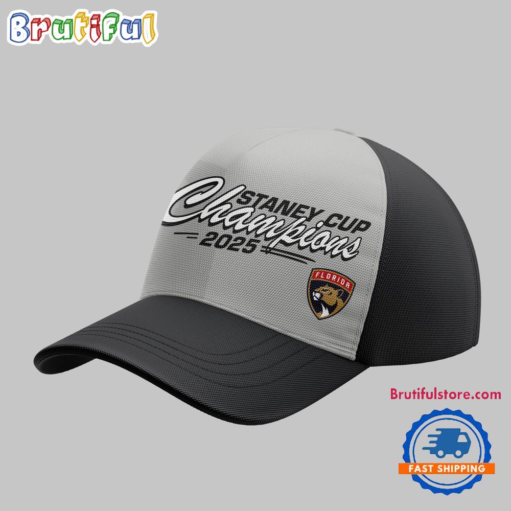 Florida Panthers Champions Back 2 Back 2025 Final Cap