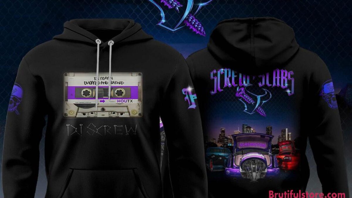 Houston Texans Honor All-Time DJ Screw Limited Edition Hoodie