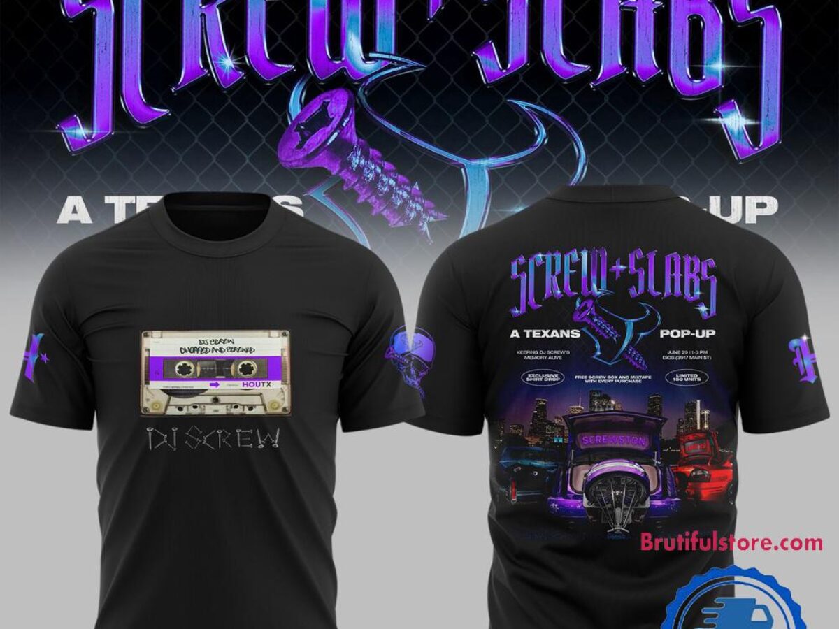 Houston Texans x DJ Screw 2025 Limited 3D Shirt