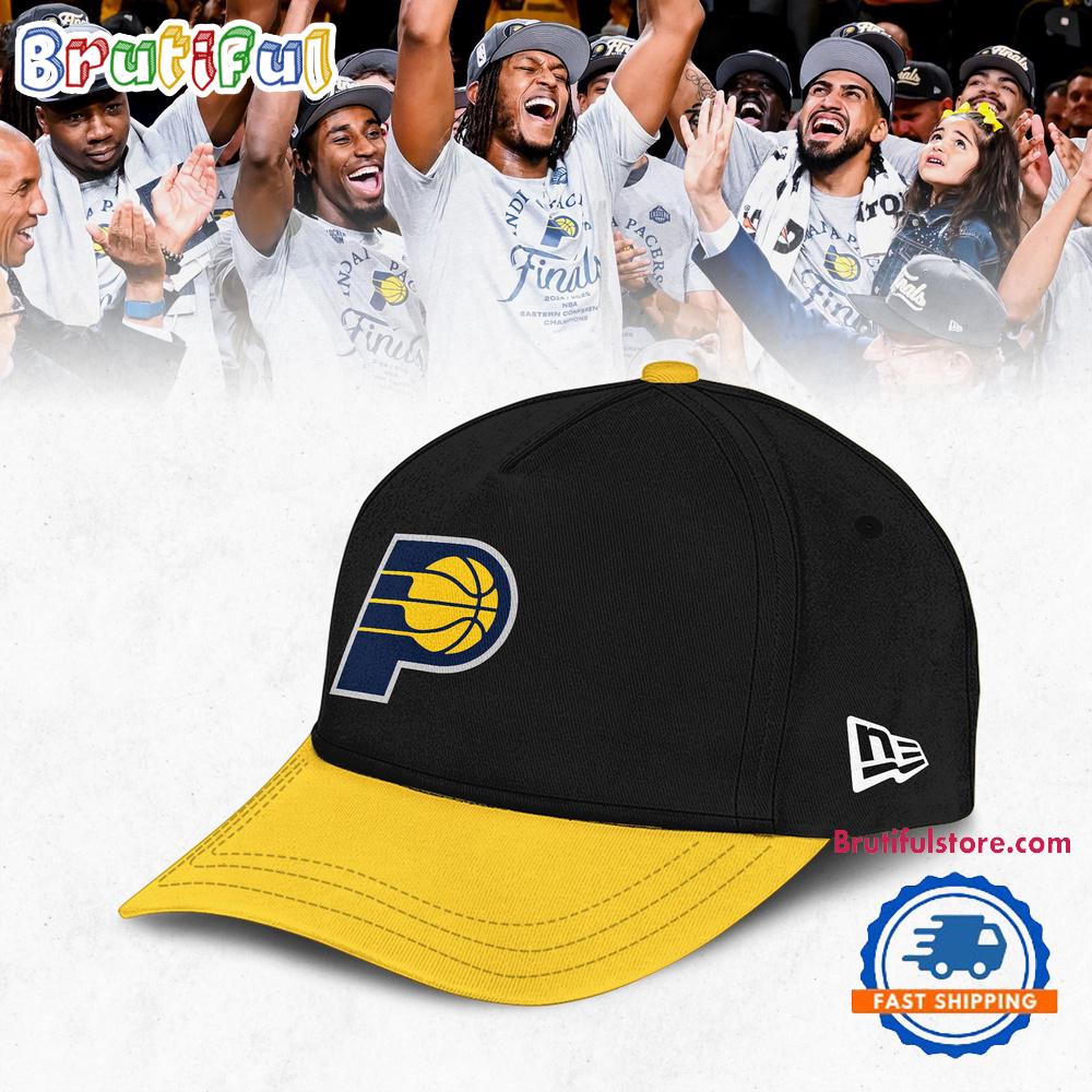 Indiana Pacers 2025 Eastern Conference Champions Cap Hats