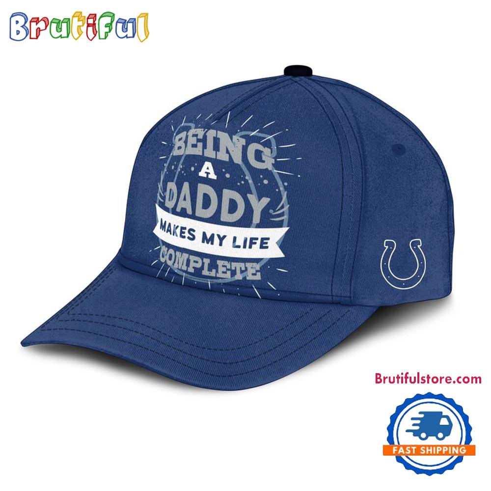 Indianapolis Colts Being A Daddy Best Father's Day Gift Classic Cap