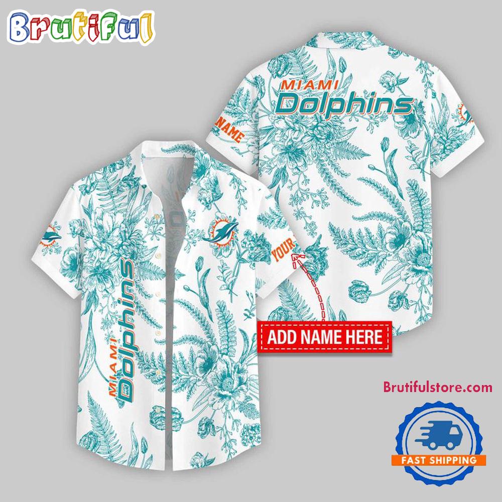 Kansas City Chiefs Leaf Flower Pattern Personalized Name Hawaii Shirt
