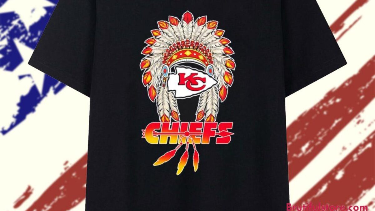 Kansas City Chiefs x Native American 2025 Baseball T Shirt