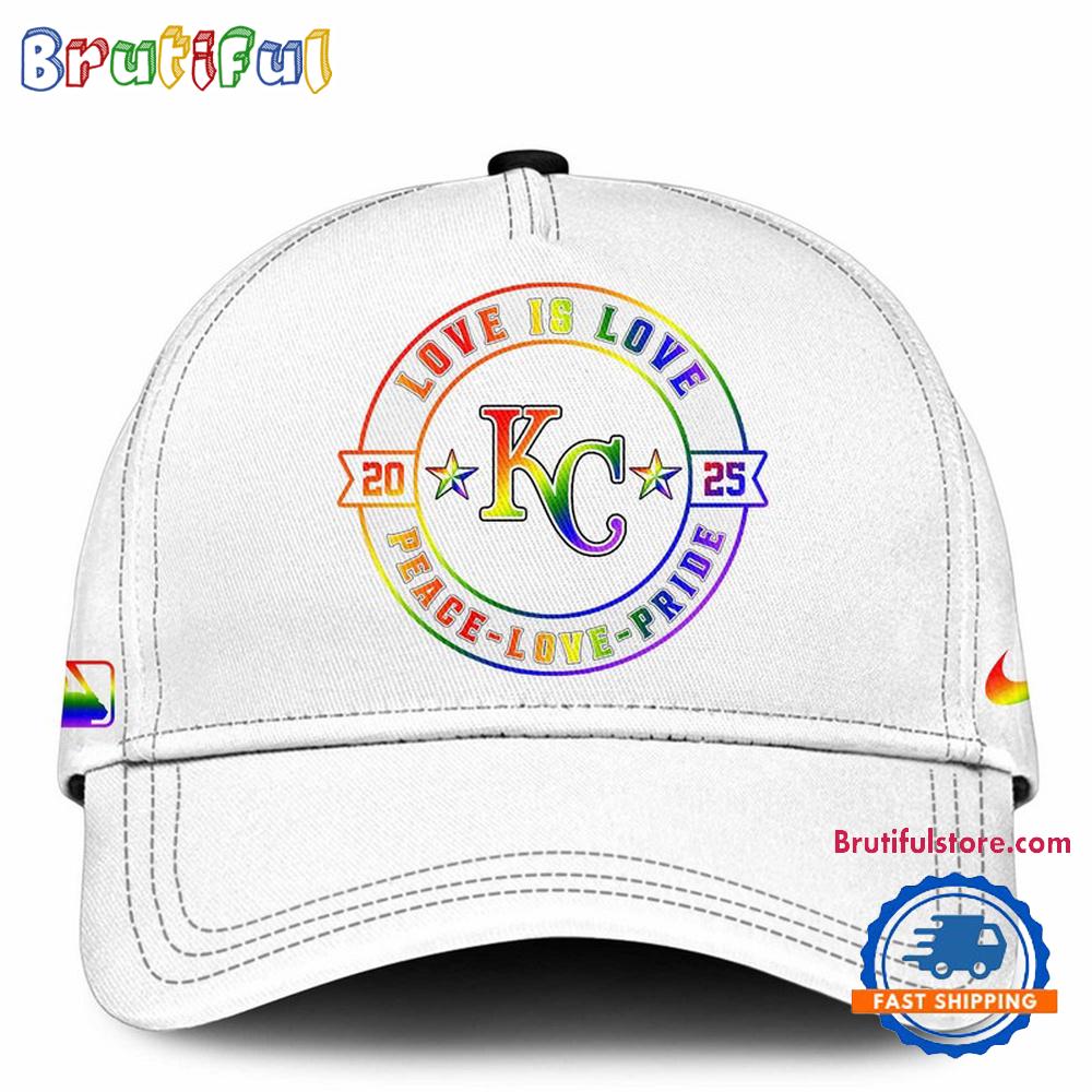Kansas City Royals 2025 Happy Pride Month Limited Edition Baseball Cap
