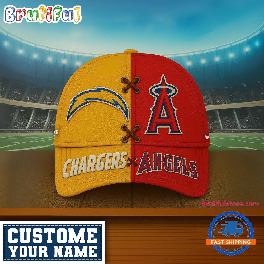 Los Angeles Chargers x Los Angeles Angels Sporty New Design Baseball Cap