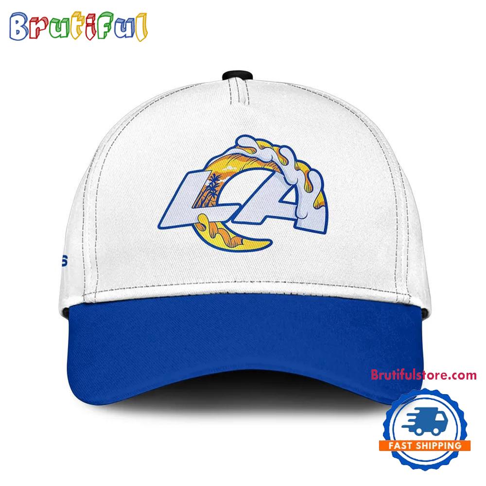 Los Angeles Rams Iconic Wave Artwork Wailea Village Cap
