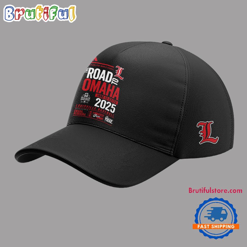 Louisville Cardinals Baseball The Road To OMAHA 2025 Limited Edition Cap