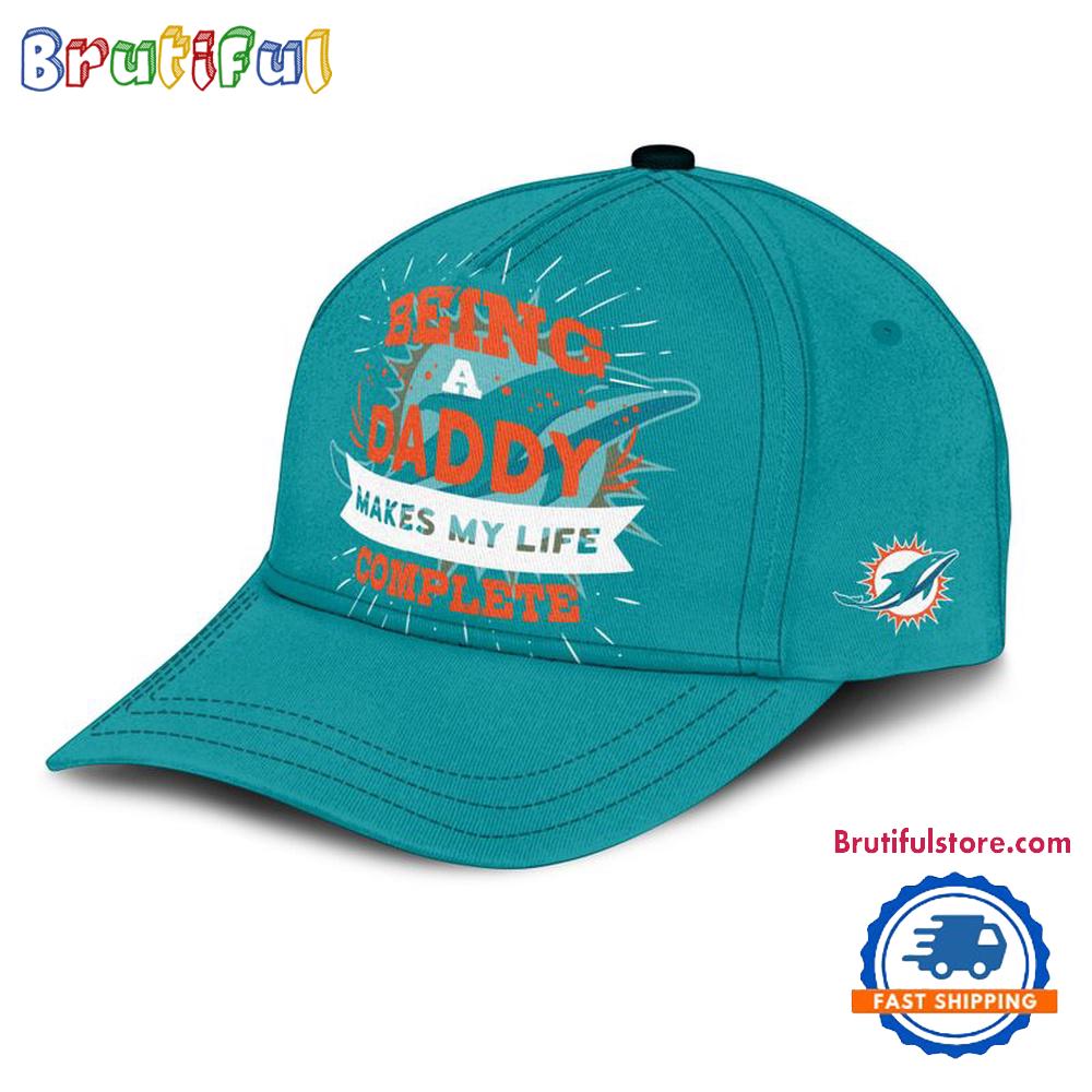 Miami Dolphins Being A Daddy Best Father's Day Gift Classic Cap