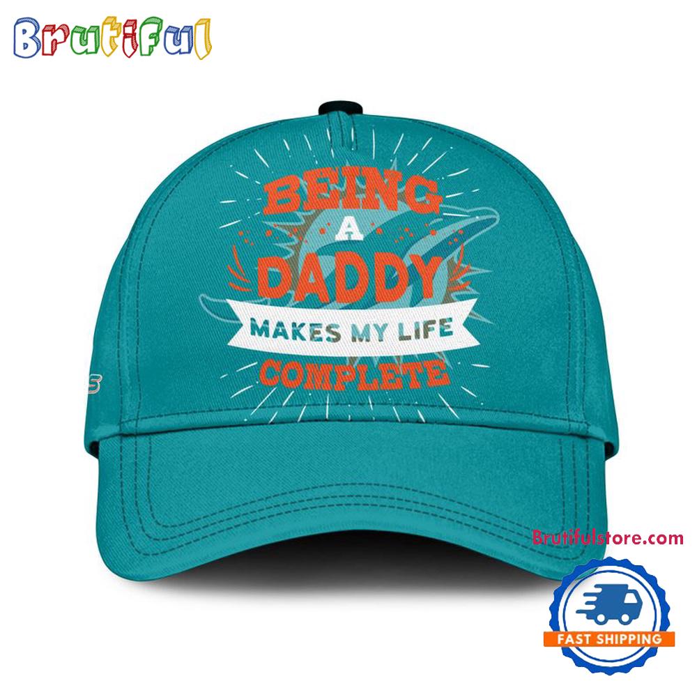 Miami Dolphins Being A Daddy Best Father's Day Gift Classic Cap