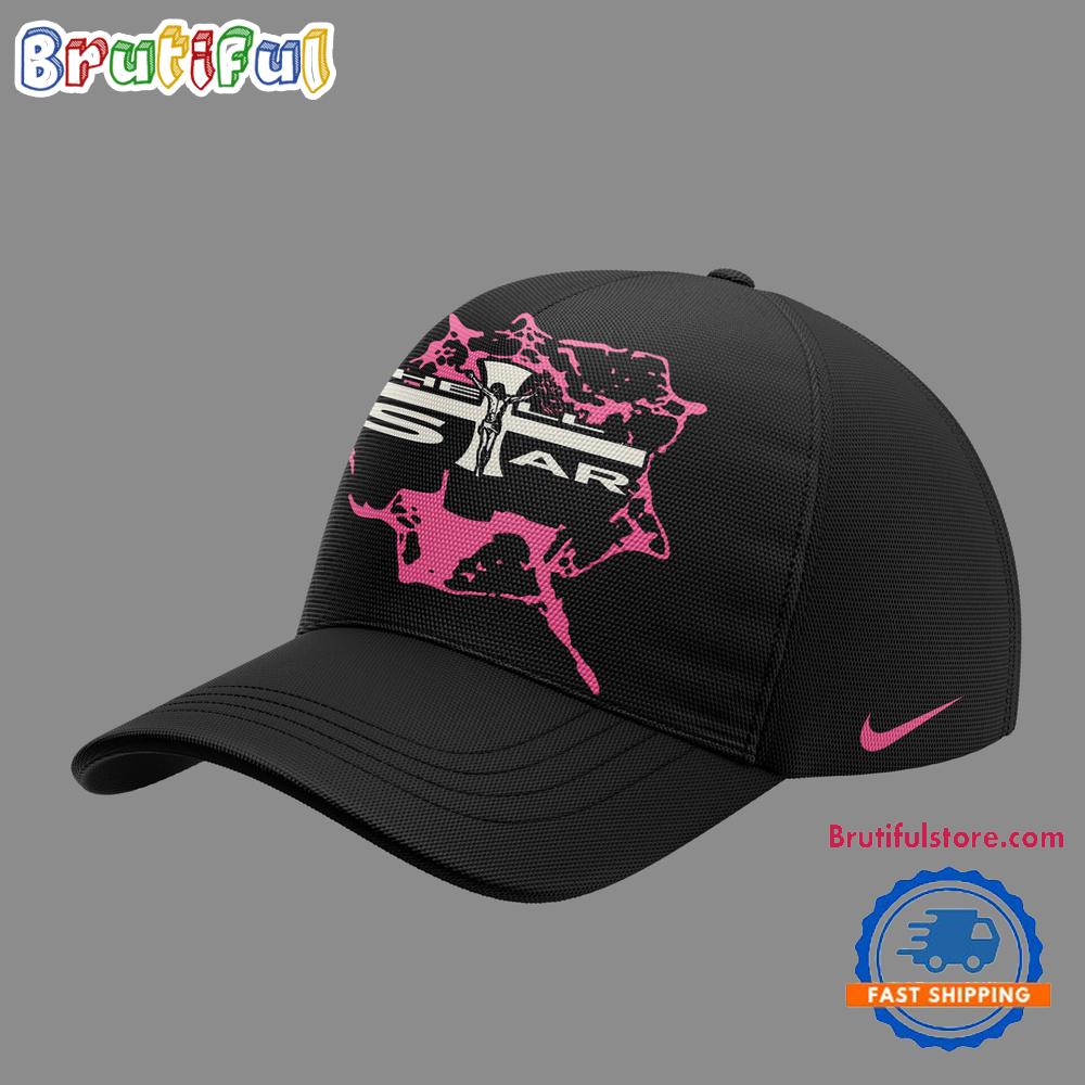 Miami Dolphins Football Hell Star Black Cap