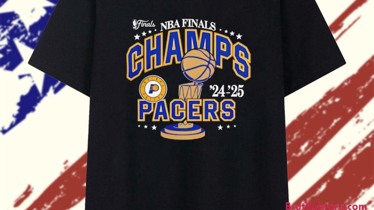NBA Finals Champs 2024-2025 Indiana Pacers T Shirt