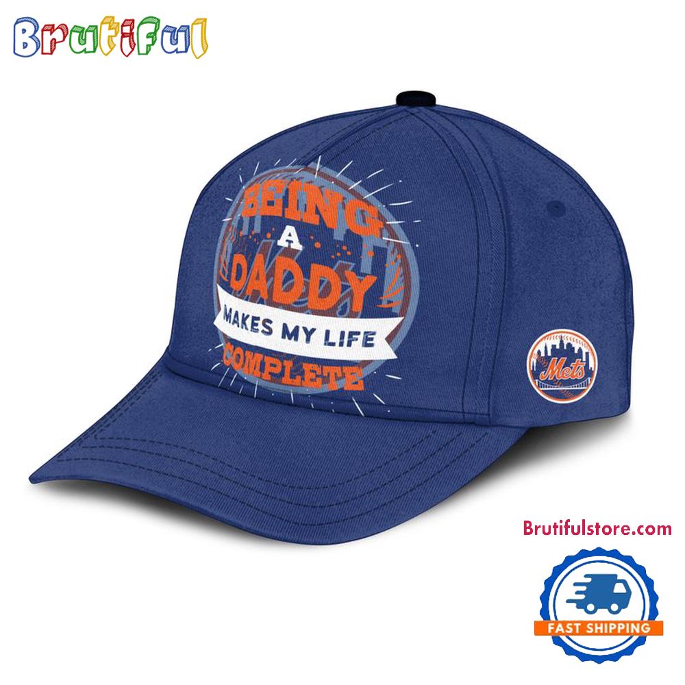 New York Mets Being A Daddy Best Father's Day Gift Classic Cap