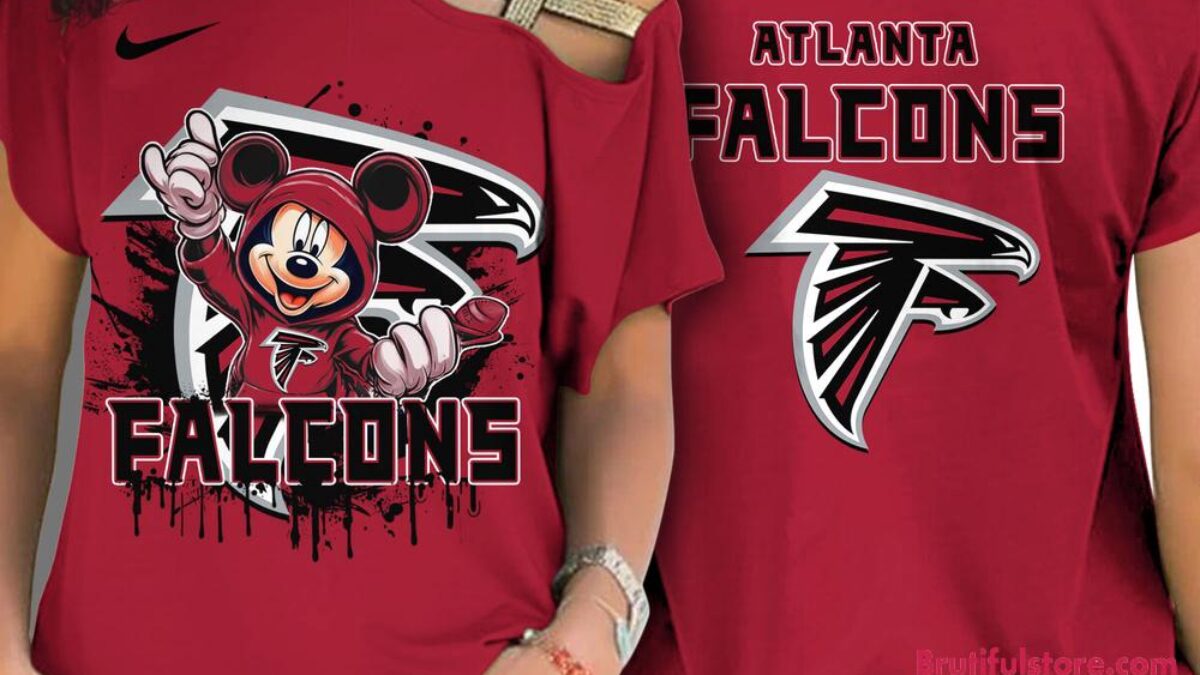 NFL Atlanta Falcons Mickey Mouse Women's Cross Strap Shoulder