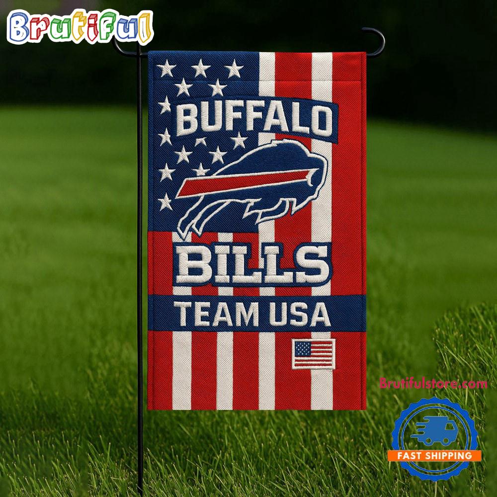 NFL Buffalo Bills USA Team Independence Day Flag, Football Team 4th Of July Flags