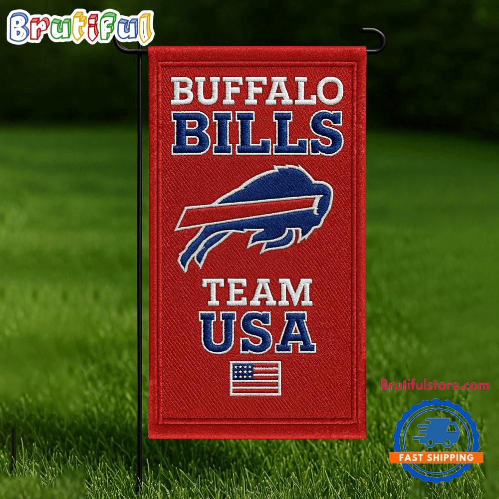NFL Buffalo Bills USA Team Independence Day Flag