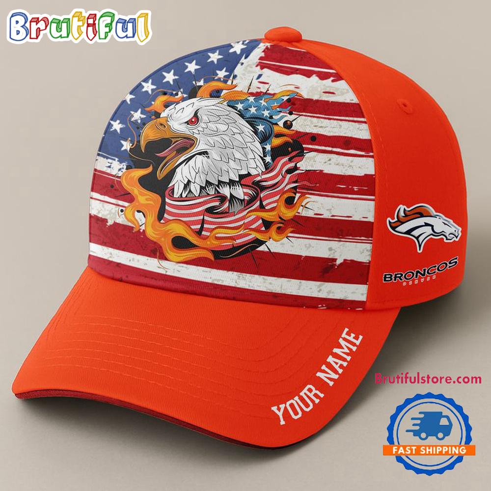 NFL Denver Broncos Independence Day Classic Cap, Football Happy 4th of July Cap Hats
