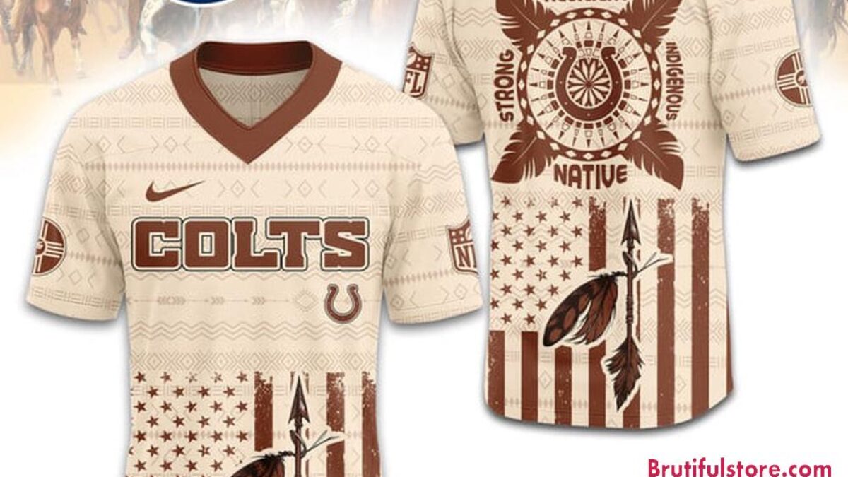 NFL Indianapolis Colts Native American 2025 Football Jersey