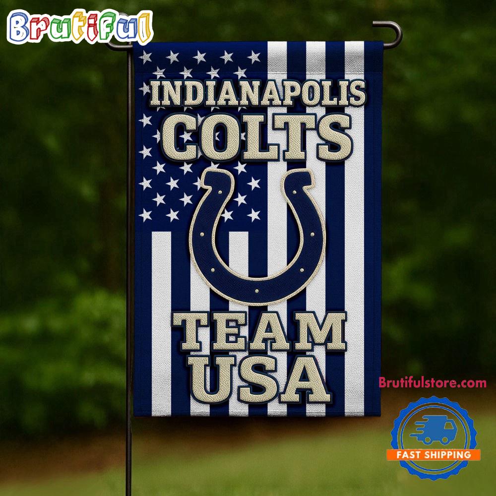 NFL Indianapolis Colts USA Team Independence Day Flag, Football Team 4th Of July Flags