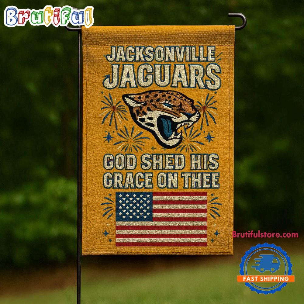 NFL Jacksonville Jaguars USA Team Independence Day Flag, Football Team 4th Of July Flags