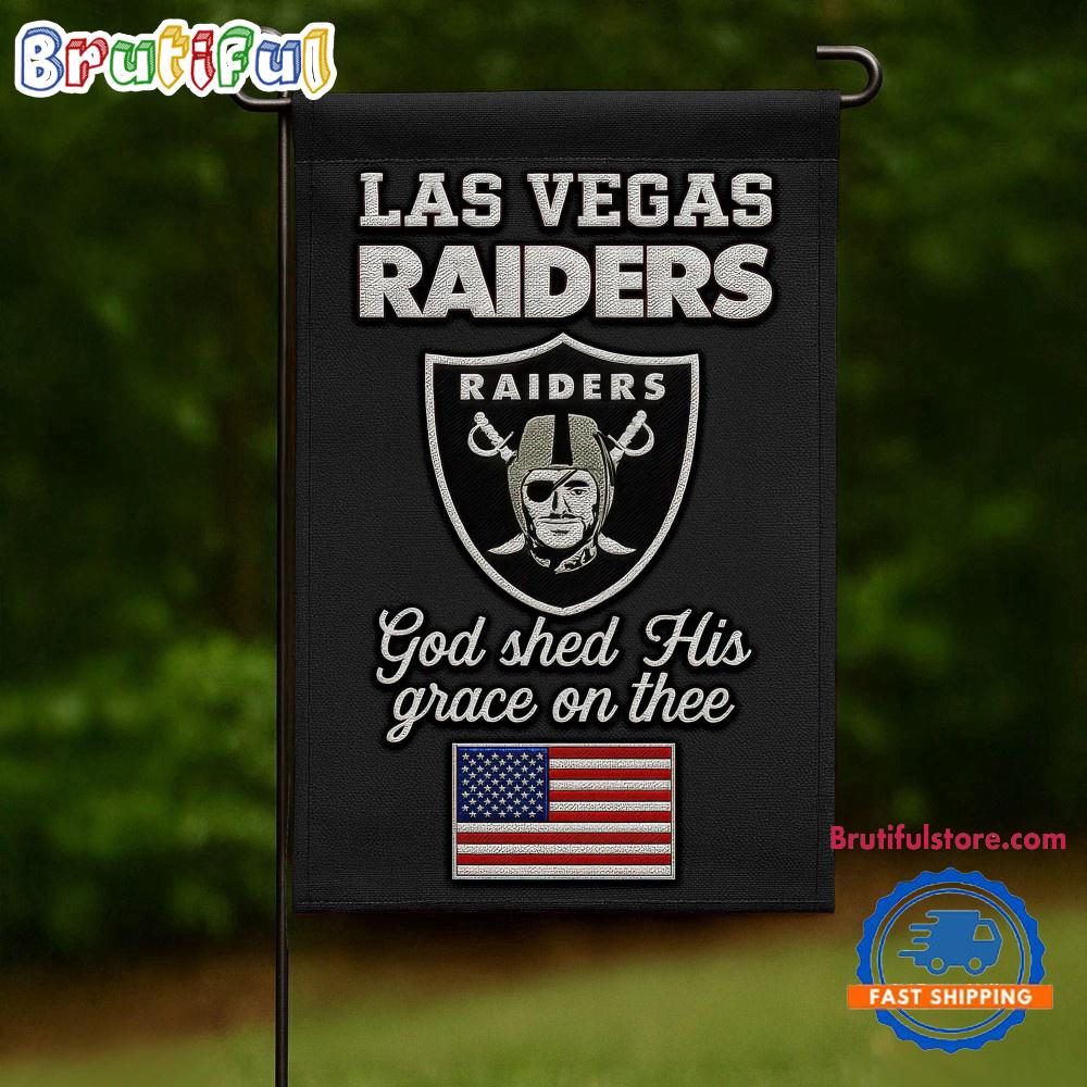 NFL Las Vegas Raiders USA Team Independence Day Flag