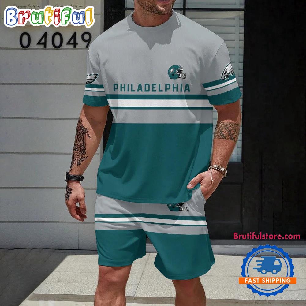 NFL Philadelphia Eagles Limited New T Shirt And Shorts Set