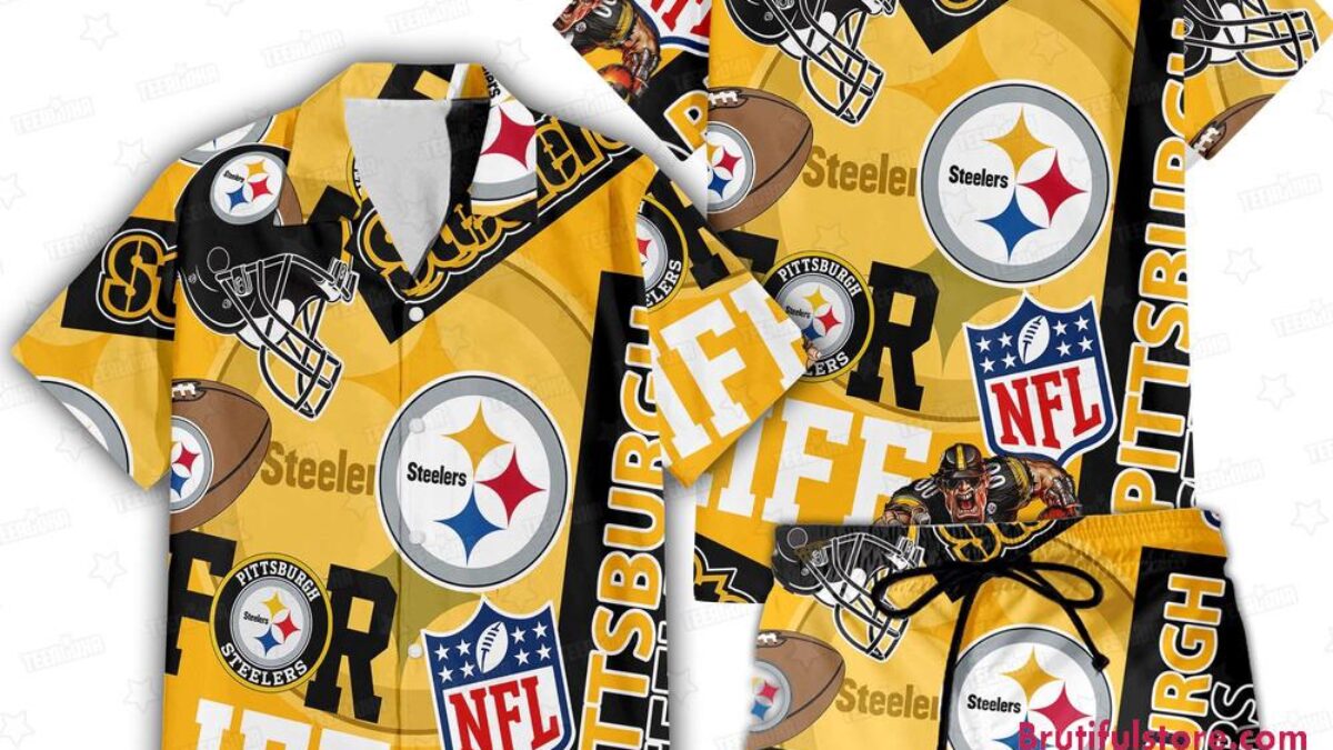NFL Pittsburgh Steelers Limited Edition For Life Hawaiian