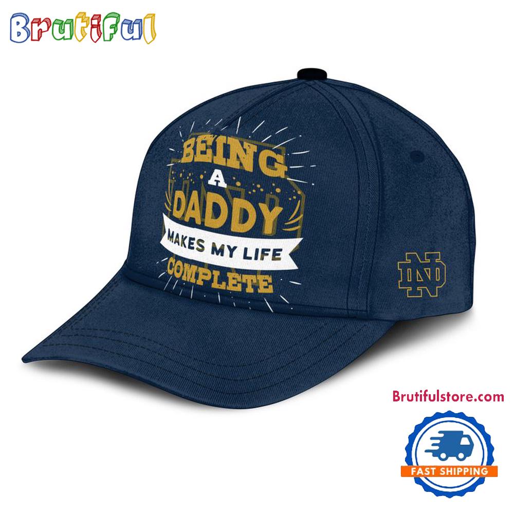 Notre Dame Being A Daddy Best Father's Day Gift Classic Cap