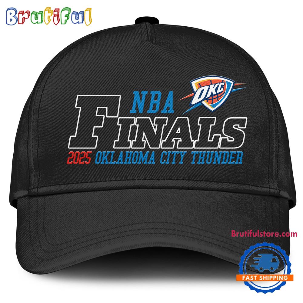 Oklahoma City Thunder 2025 NBA Final New Cap
