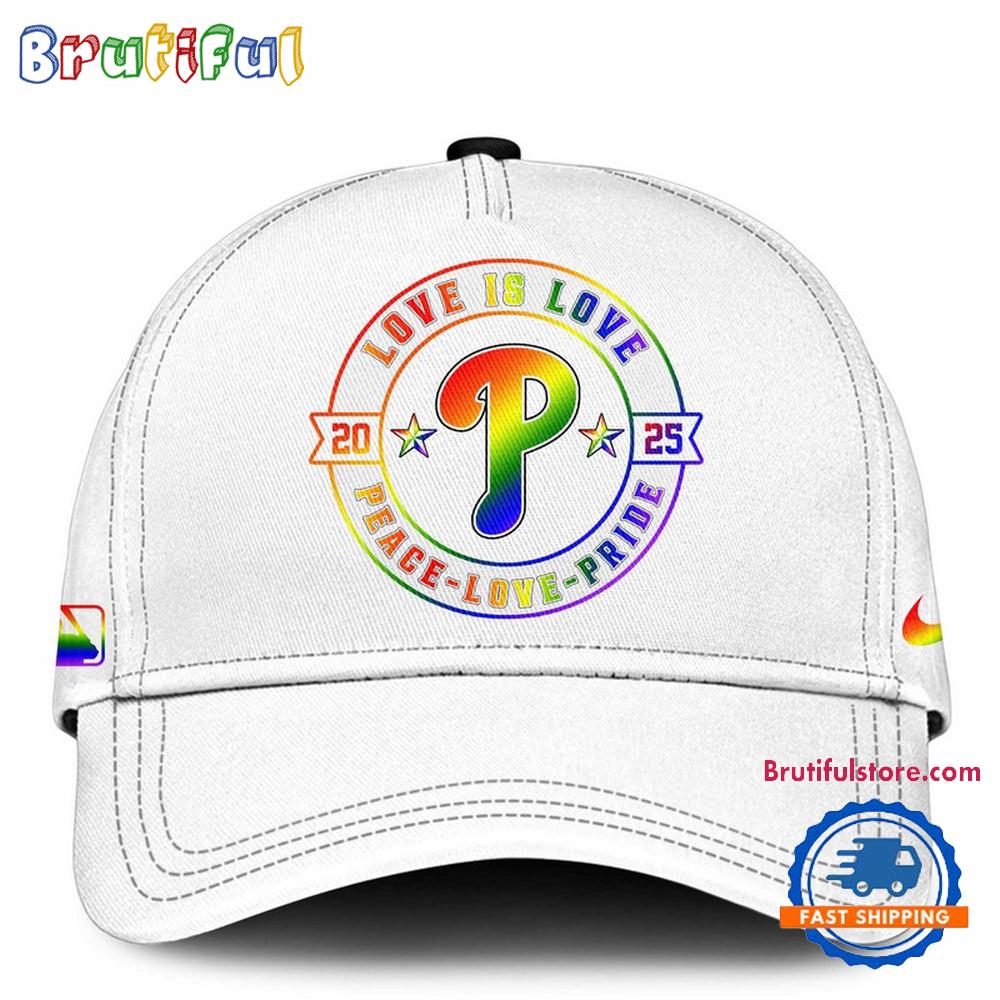 Philadelphia Phillies 2025 Happy Pride Month Limited Edition Baseball Cap