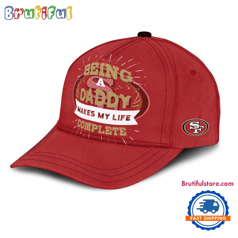 San Francisco 49ers Being A Daddy Best Father's Day Gift Classic Cap