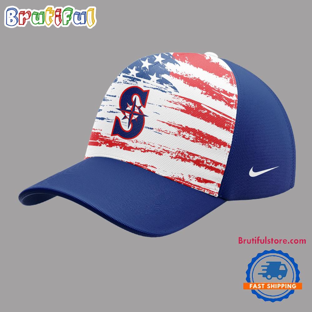 Seattle Mariners Happy 4th of July 2025 Baseball Cap