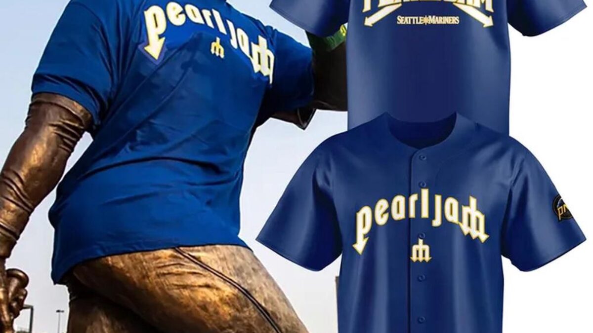 Seattle Mariners Pearl Jam Ten Club Night Baseball Jersey