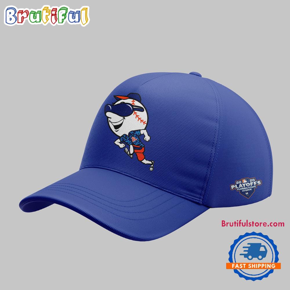 St. Lucie Mets East Division First Half Championship 2025 All Over Print Cap