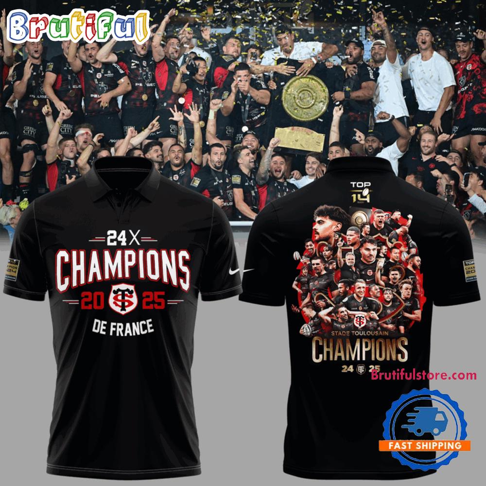Stade Toulousain 24X Champions Polo Shirt