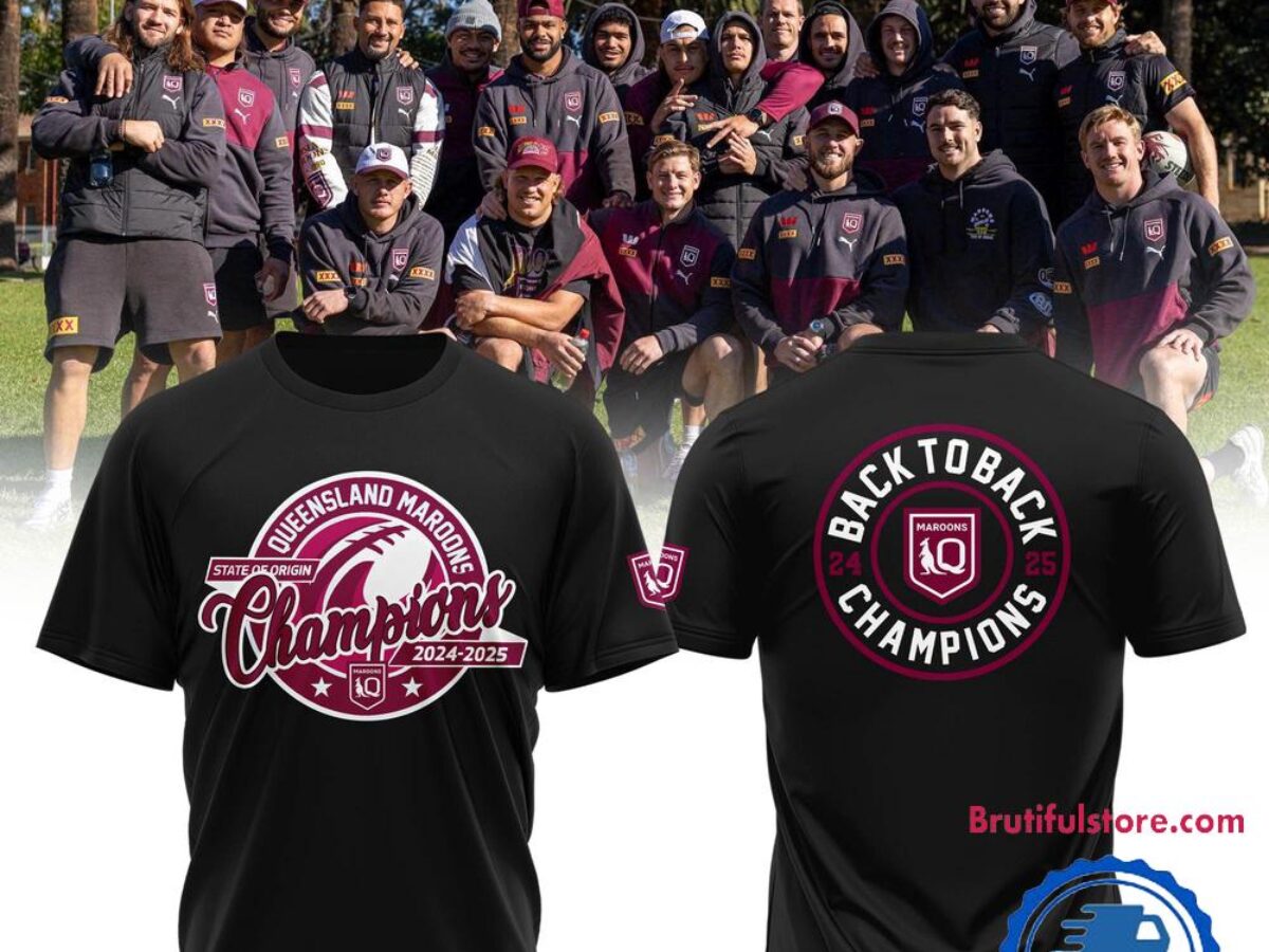 MEIKEIGAKUEN RUGBY HUNGRY TEAM 2025 Tシャツ 2025-state-of-origin-champions