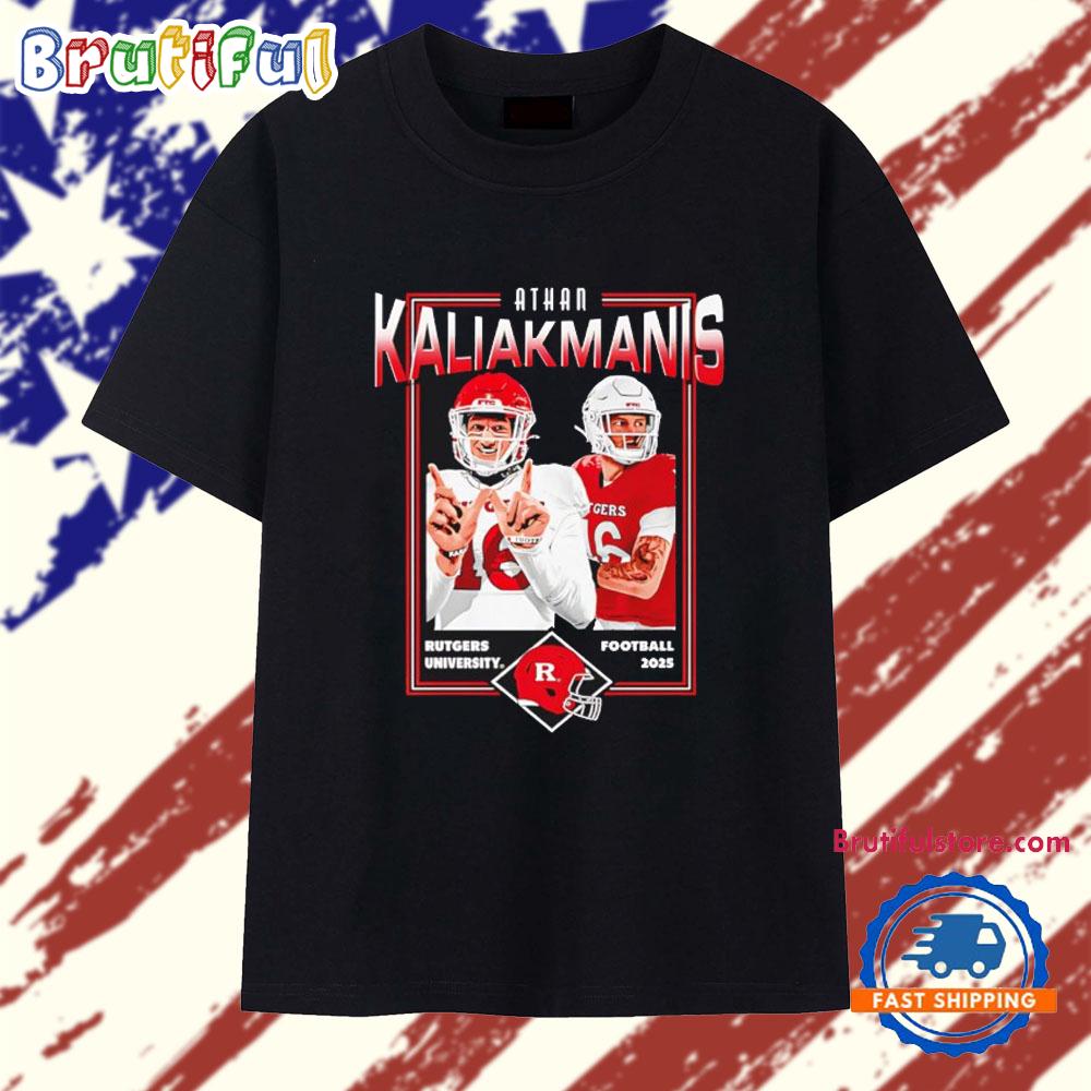 Athan Kaliakmanis Rutgers Scarlet Knights Unleashed T Shirt